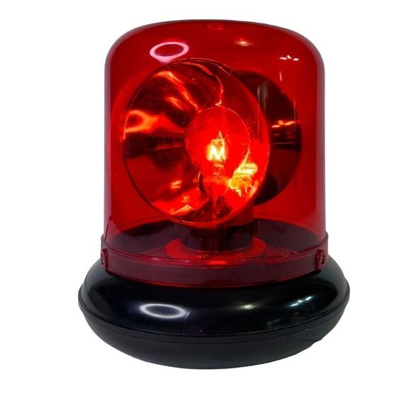 Rotating Police Party Light - Lighting Equipment, Raves, DJ's, Dance Parties RED - Picture 3 of 6